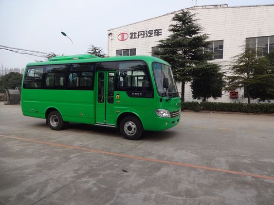चीन Luxury Star Tourist Mini Bus 15 Passenger Coach Vehicle With 85L Fuel Tank आपूर्तिकर्ता