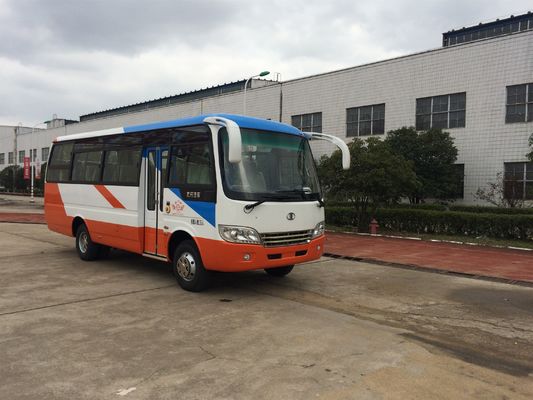 चीन Diesel Engine Star Minibus 30 Seater Passenger Coach Bus LHD Steering आपूर्तिकर्ता