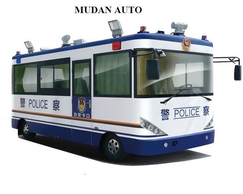 चीन White Blue Traveling Security Police Officer Patrolling Pecial Purpose Vehicles आपूर्तिकर्ता
