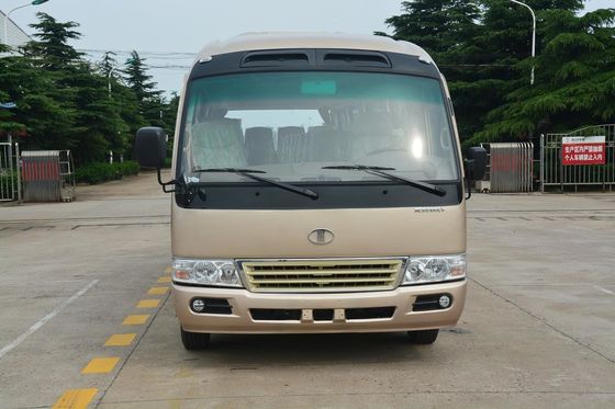 चीन Pneumatic Folding Door Transport Minivan Toyota Coaster Van 3300mm Wheelbase आपूर्तिकर्ता