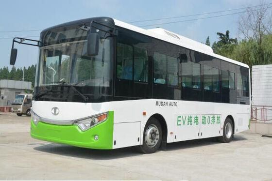 चीन Hybrid Urban Intra City Bus 70L Fuel , Mudan Inner City Bus LHD Steering आपूर्तिकर्ता