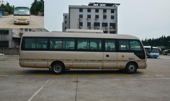 चीन China Luxury Coach Bus Coaster Minibus school vehicle In India आपूर्तिकर्ता