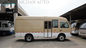 MD6601 Aluminum Transport Minivan Coaster Luxury Mini Vans Spring Leaf Suspension आपूर्तिकर्ता