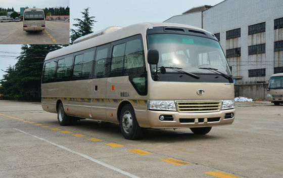 चीन Double doors new design sightseeing Coaster Minibus tourist passenger vehicle आपूर्तिकर्ता