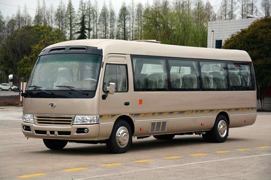 चीन Environmental Coaster Minibus / Passenger Mini Bus Low Fuel Consumption आपूर्तिकर्ता