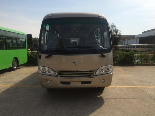 चीन Custom Recycled Paper Bar Star Minibus Diesel Engine Large Seat Arrangement आपूर्तिकर्ता