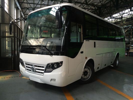 चीन Public Transport 30 Passenger / 30 Seater Minibus 8.7 Meter Safety Diesel Engine आपूर्तिकर्ता