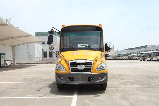 चीन Yellow Seat Arrangement School Minibus / Diesel Minibus Long Distance Transport आपूर्तिकर्ता