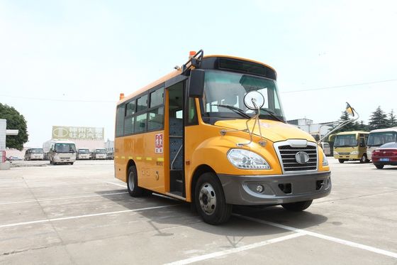 चीन Durable Red Star School Small Passenger 25 Seats Minibus Luxury Cummins Engine आपूर्तिकर्ता