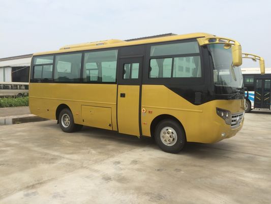 चीन 30 Passenger Bus , Mini Sightseeing Bus  ower Steering Shuttle Cummins Engine आपूर्तिकर्ता