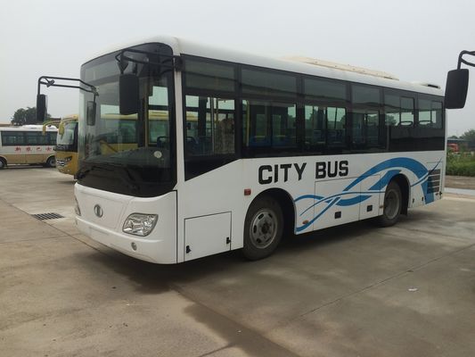 चीन Hybrid Urban Intra City Bus 70L Fuel Inner City Bus LHD Six Gearbox Safety आपूर्तिकर्ता